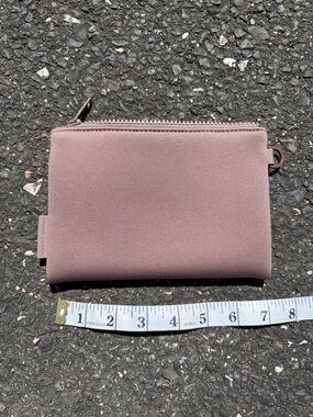 Dagne Dover Blush Zip Cosmetic Pouch